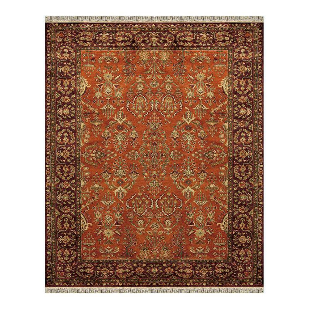 Feizy Rugs Amore 8327F 2" x 3" Cinnamon/Plum Scatter Rug, , large
