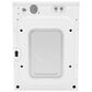 GE Appliances 5 Cu. Ft. Front Load Washer and 7.8 Cu. Ft. Electric Dryer Laundry Pair with 7" Riser in White, , large