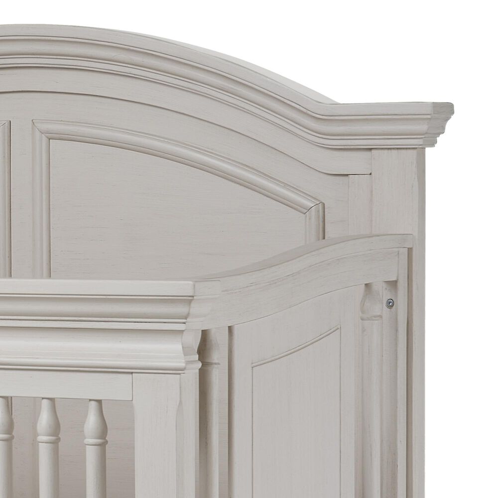 Sorelle Portofino High Arch Crib in Brushed Ivory, , large