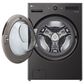 LG 5.0 Cu.Ft. Ultra Large Capacity Front Load Washer with TurboWash360 In Black, , large
