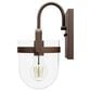 Hunter Karloff Sconce in Textured Rust, , large