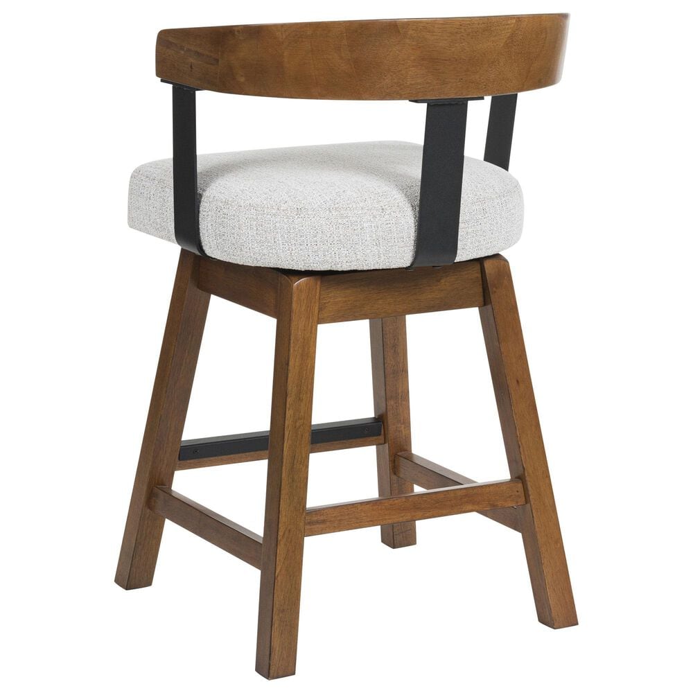 Ashley Ralene Swivel Counter Stool in Medium Brown, , large