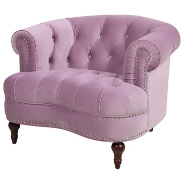 Jennifer Taylor Home La Rosa Accent Chair in Lavender, , large
