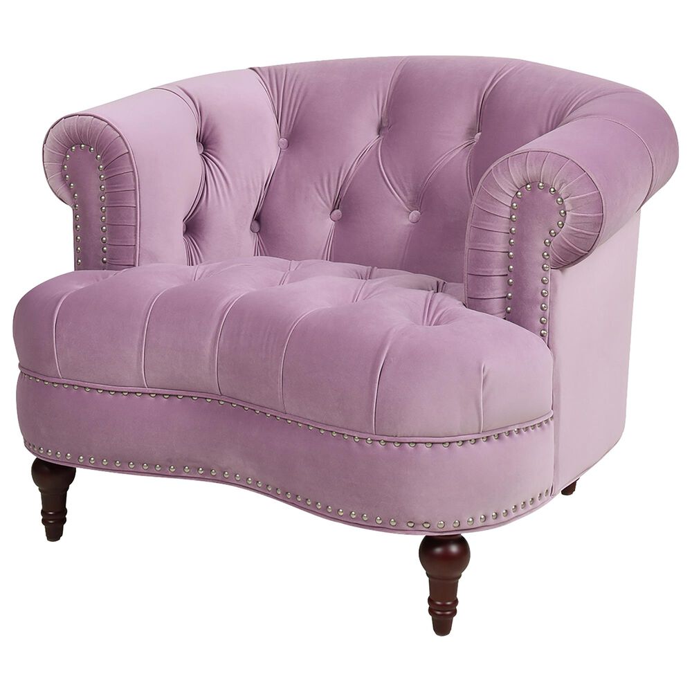 Jennifer Taylor Home La Rosa Accent Chair in Lavender, , large