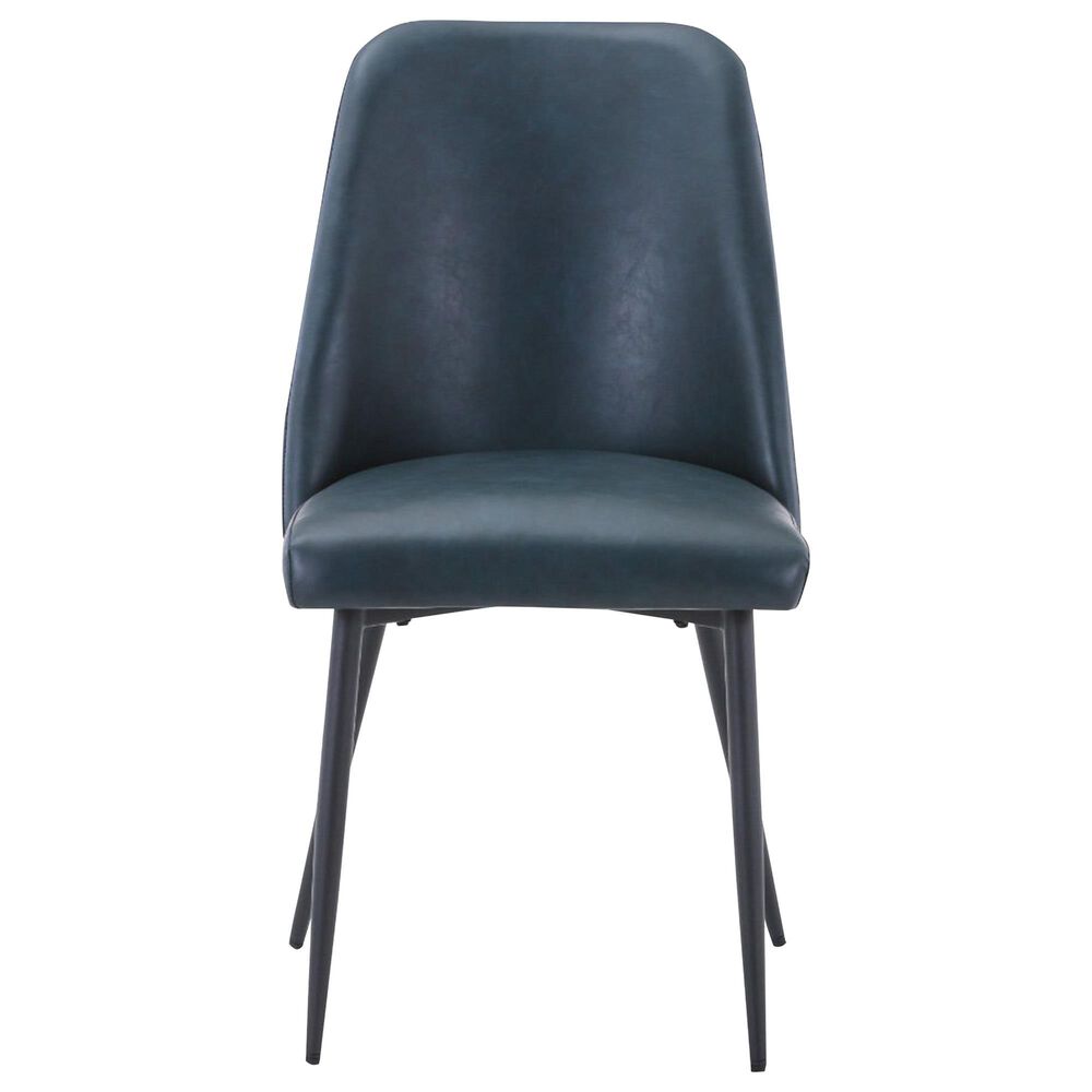 Waltham Urban Archive Upholstered Side Chair in Maddox Blueberry, , large