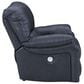 Ashley Leesworth Leather Power Reclining Sofa and Recliner Set in Ocean, , large