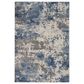 Nourison Rustic Textures RUS08 Grey and Blue 3"11" x 5"11" Area Rug, , large