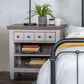 Belle Furnishings Heartland 1 Drawer Nightstand in Antique White, , large