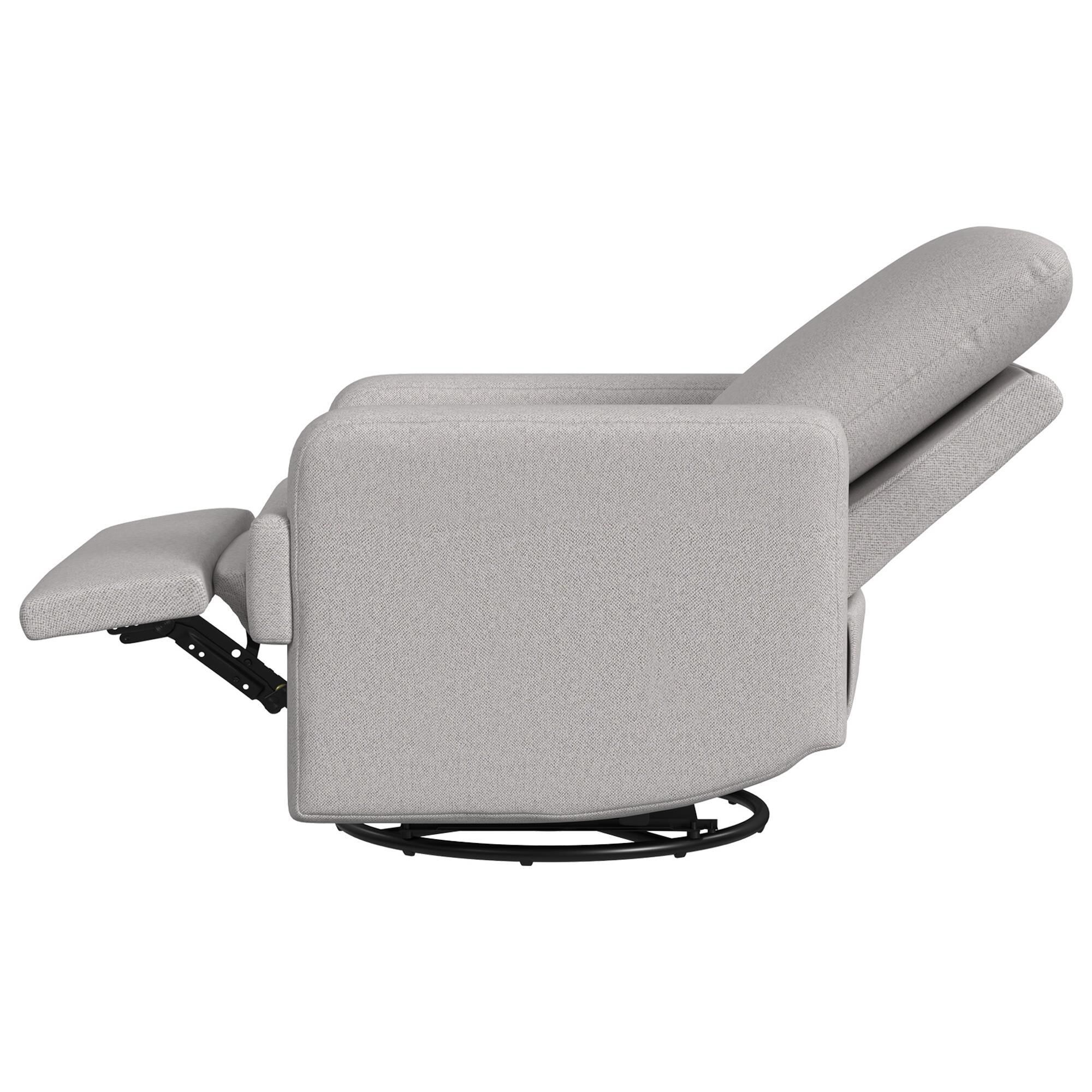 Eastern Shore Trey Power Nursery Glider Chair in Stormy Grey