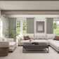Maple and Jade 29" x 39" Wall Mirror in Distressed Grey and Brown, , large