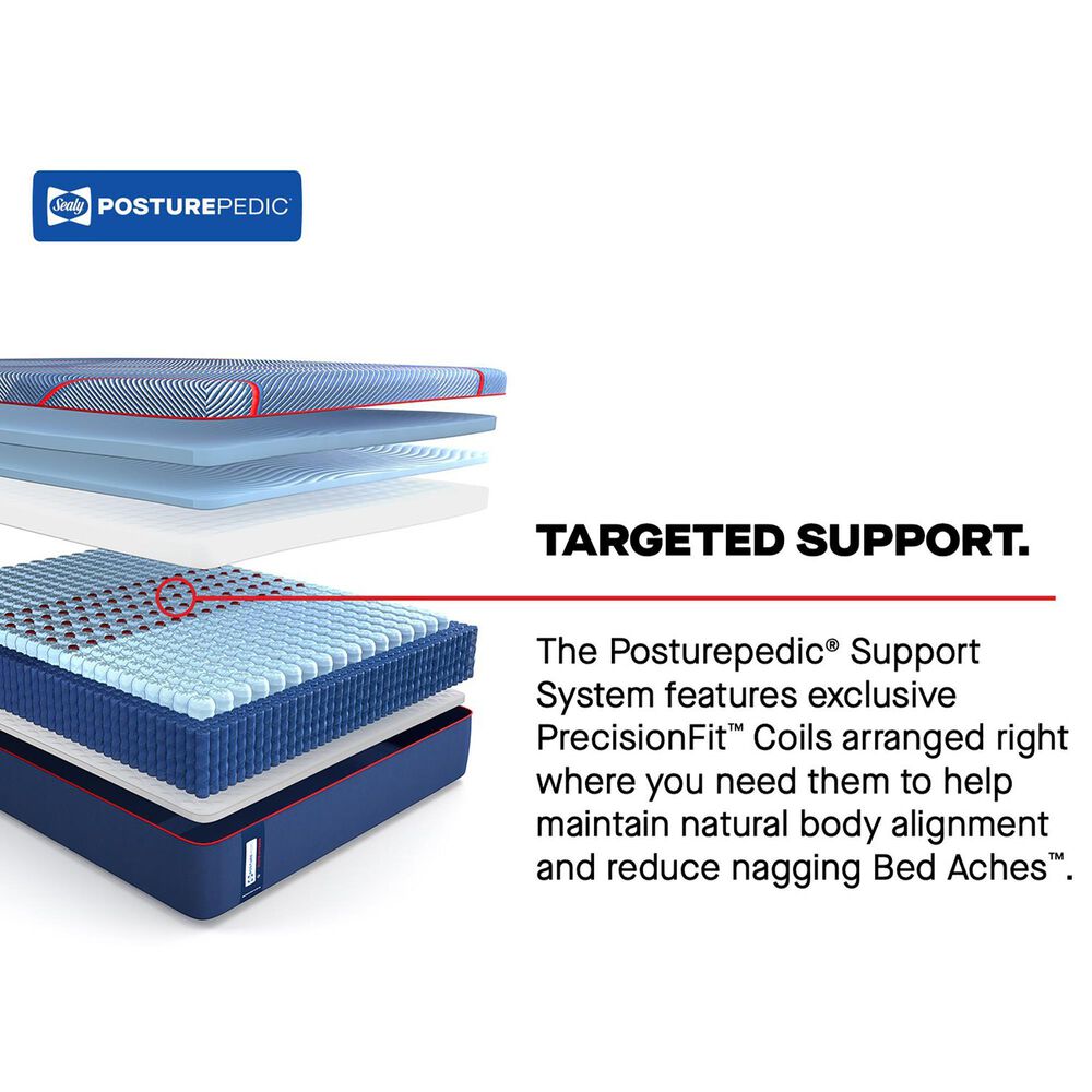 Sealy Posturepedic Elite High Point Firm Hybrid California King Mattress, , large
