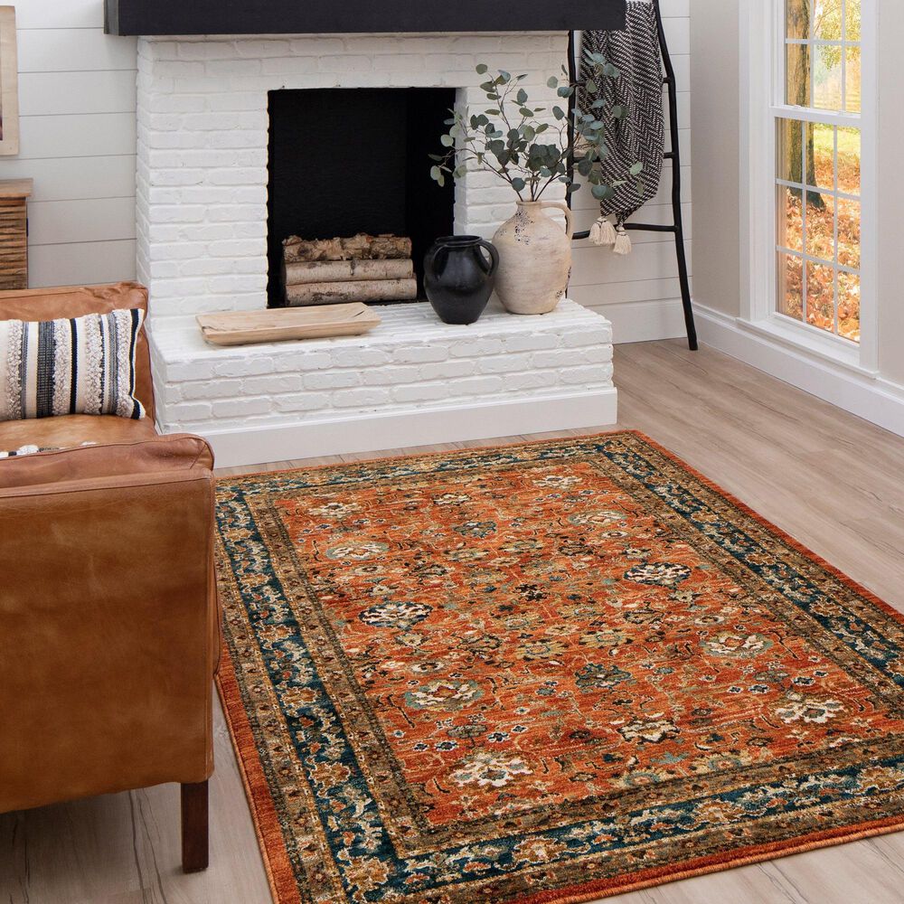 Karastan Spice Market Keralam Spice 5'3" x 7'10" Area Rug, , large