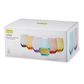 True Brands Stemless Wine Glasses in Multicolor (Set of 6), , large