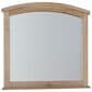 Viceray Collections Woodbridge Arched Dresser Mirror in Clear Maple, , large