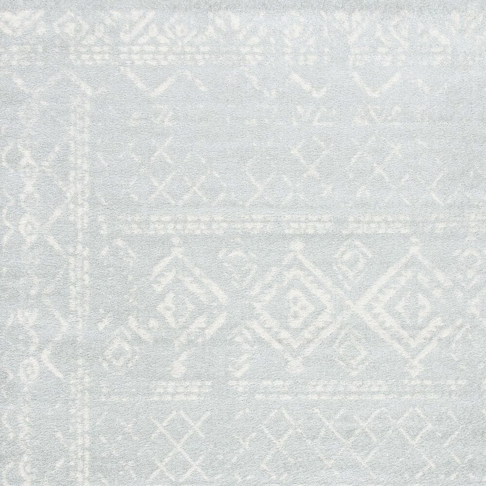 Safavieh Tulum TUL268F 9&#39; Round Grey and Ivory Area Rug, , large