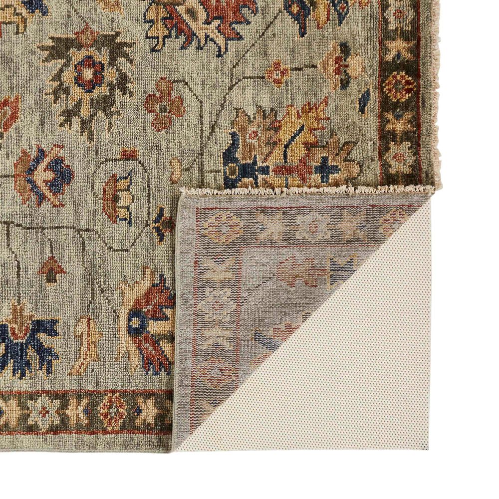 Feizy Carrington 7&#39;9&quot; x 9&#39;9&quot; Green and Gray Area Rug, , large