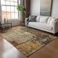 Dalyn Rug Company Nouveau NV9 8" x 10" Khaki Indoor/Outdoor Area Rug, , large
