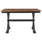 Ashley Wildenauer Counter Height Table with 18" Butterfly Leaf in Brown and Black - Table Only, , large