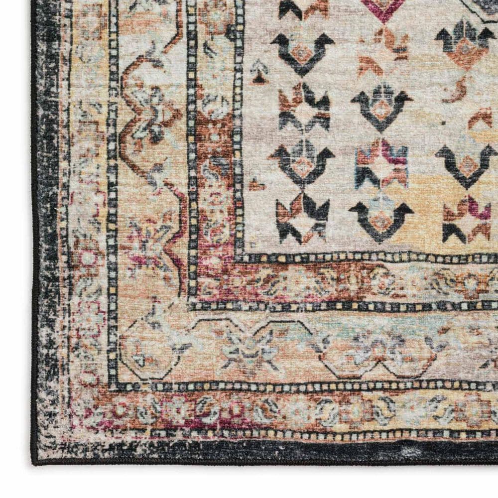 Dalyn Rug Company Jericho Bohemian 2&#39;6&quot; x 8&#39; Midnight Indoor/Outdoor Runner, , large