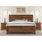 Viceray Collections Cool Rustic Queen Panel Bed in Amber, , large