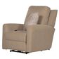 Catnapper Calvin Power Wall Hugger Recliner in Putty, , large