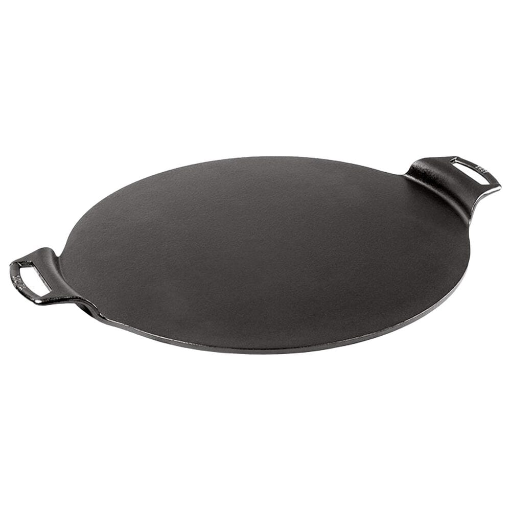 Lodge Seasoned Cast Iron Pizza Pan in Black, , large