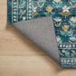 Rifle Paper Co Crafted by Cloth and Company Courtyard 2"6" x 7"6" Hadley Emerald Runner, , large