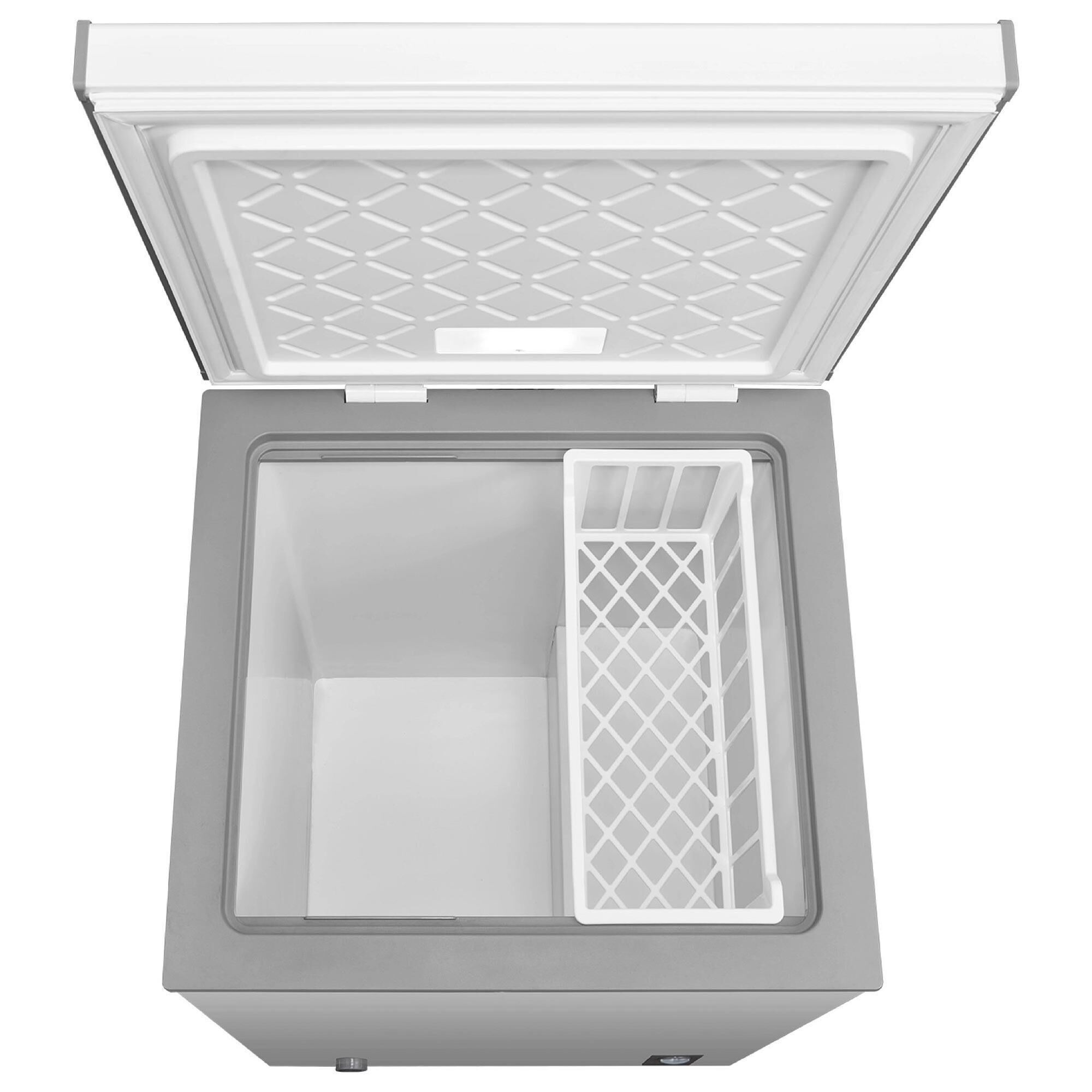 Midea 5.1 Cu. Ft. Garage-Ready Convertible Chest Freezer in White