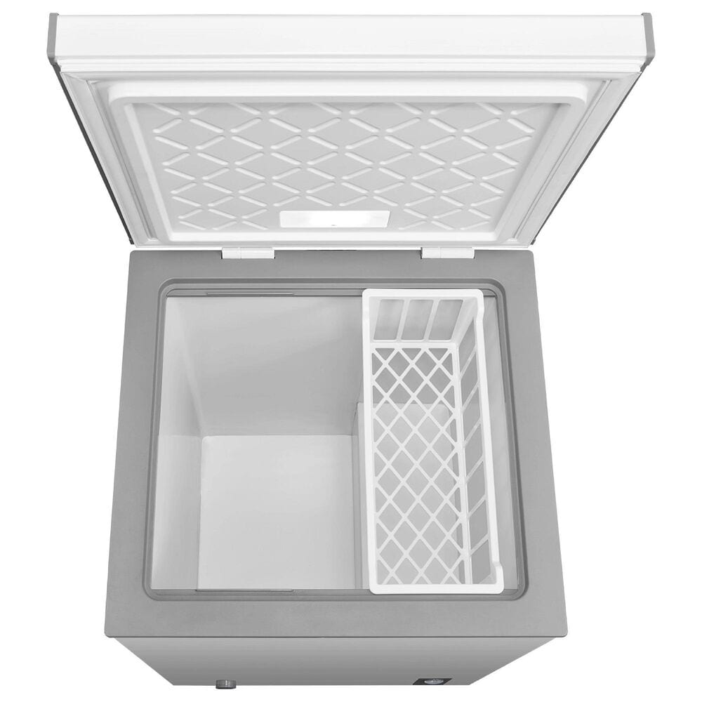 Midea 5.1 Cu. Ft. Garage-Ready Convertible Chest Freezer in White, , large