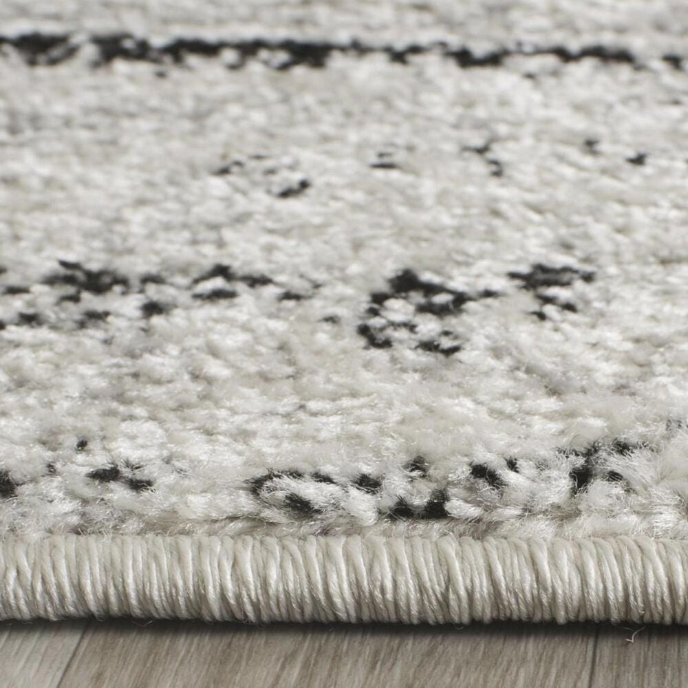 Safavieh Adirondack ADR117B 2&#39;6&quot; x 16&#39; Ivory and Silver Runner, , large
