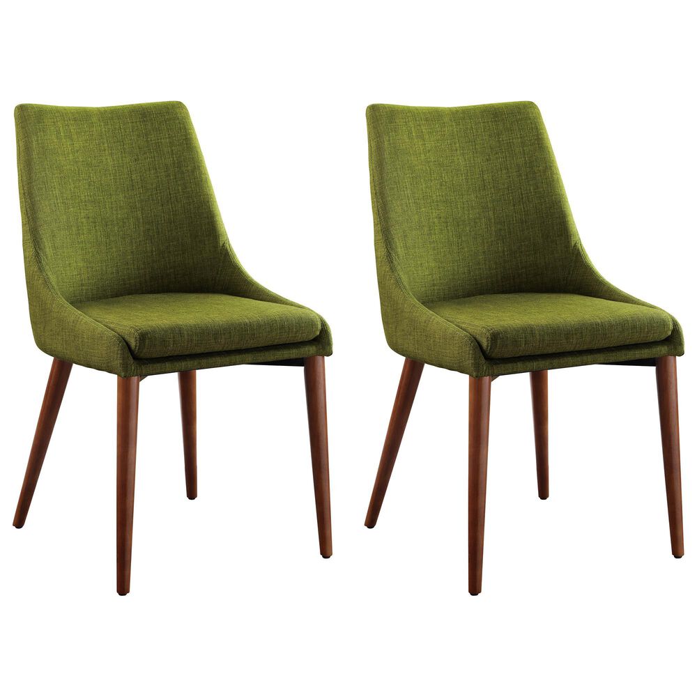 Valor Living Palmer Side Chair with Green Cushion (Set of 2), , large
