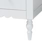 Baxton Studio Roni 7-Drawer Dresser in White, , large