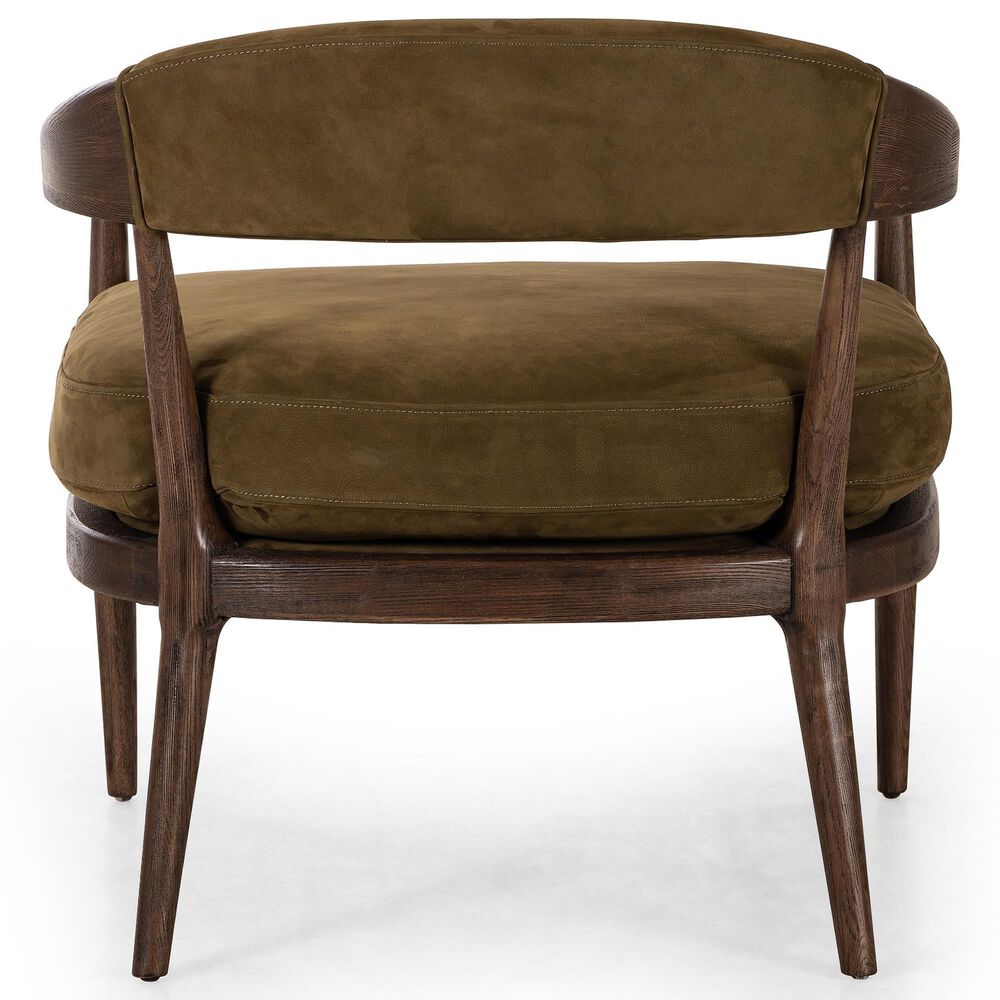 Four Hands Dane Accent Chair in Cottswald Moss Nubuck, , large