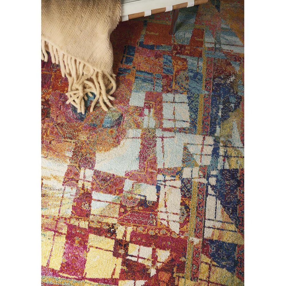 Nourison Celestial CES06 3&#39;11&quot; x 5&#39;11&quot; Stained Glass Area Rug, , large