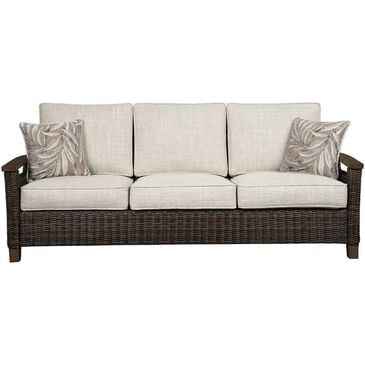 Ashley Paradise Trail Sofa in Medium Brown, , large
