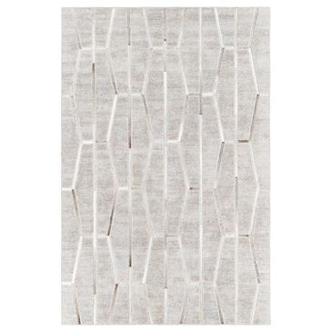 Surya Carpet, Inc. Eloquent 10" x 14" Light Gray, Medium Gray and Beige Area Rug, , large
