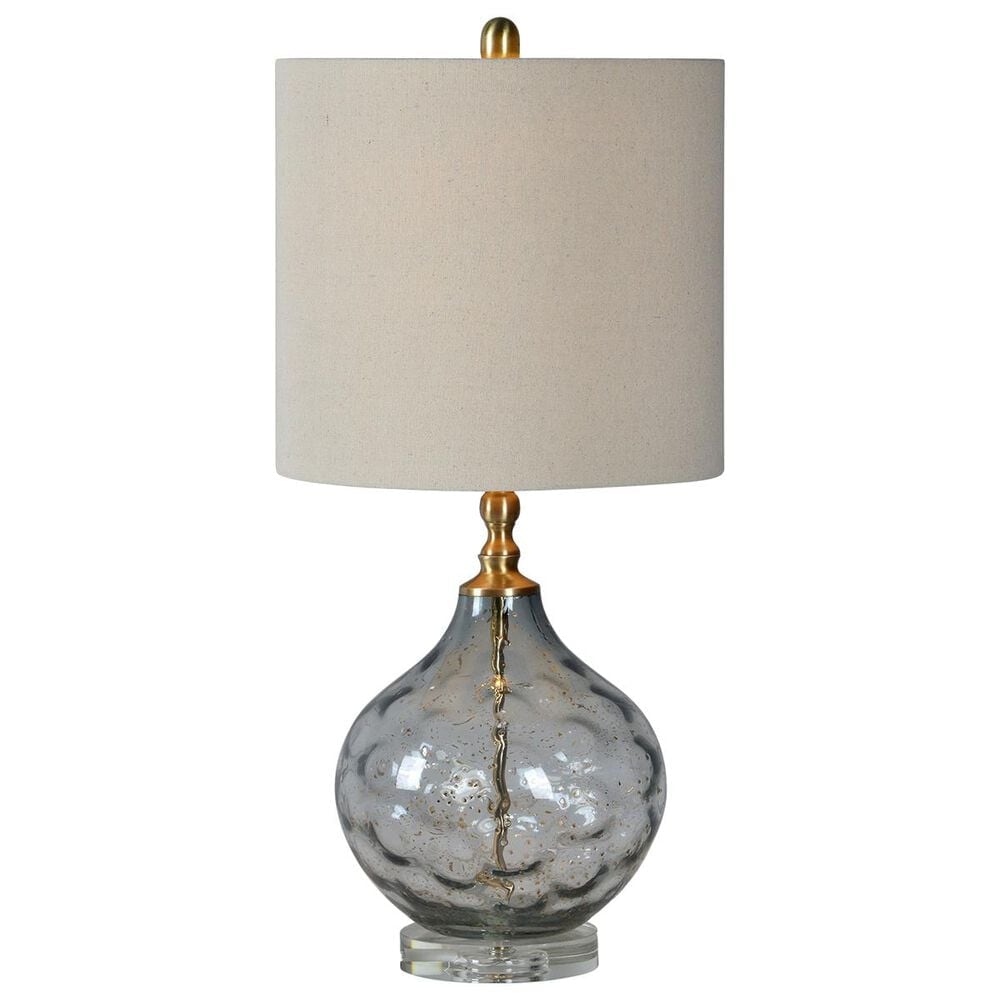 Southern Lighting Hattie Table Lamp in Gold Flecks and Brass, , large