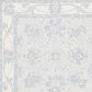 Safavieh Micro-Loop Traditional 5" x 8" Light Blue and Ivory Area Rug, , large