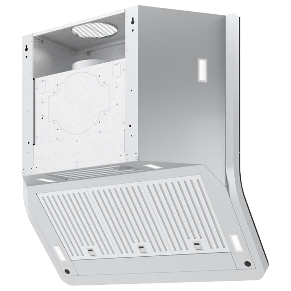 Zephyr Horizon 36&quot; Wall Mount Range Hood in White, , large