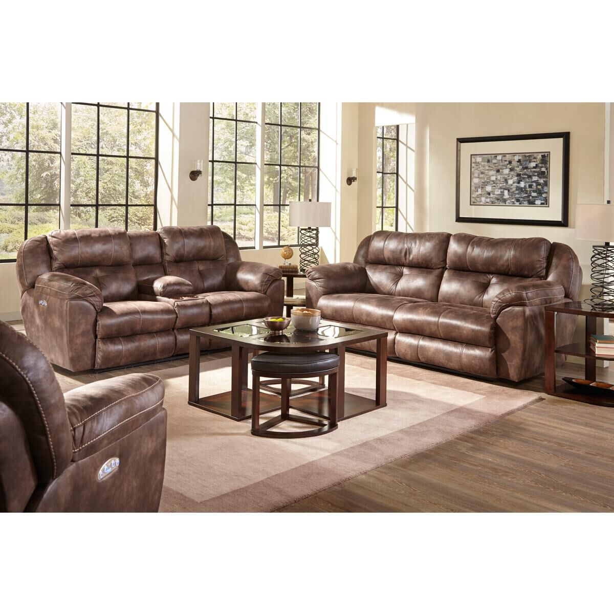 Portland Industries Ferrington Power Reclining Loveseat with Power