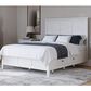 Urban Home Grace Queen 4-Drawer Platform Storage Bed in Snowfall White and Black, , large