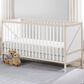 Hearth and Haven Pixie Zen 3-In-1 Convertible Crib in Washed Natural and White, , large