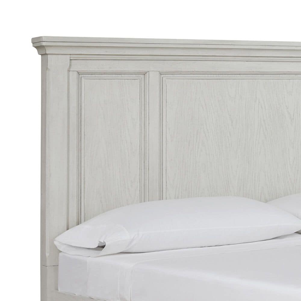 Ashley Robbinsdale Queen Panel Storage Bed in Antique White, , large