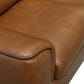 Flexsteel Henry Stationary Leather Sofa and Loveseat Set in Caramel, , large