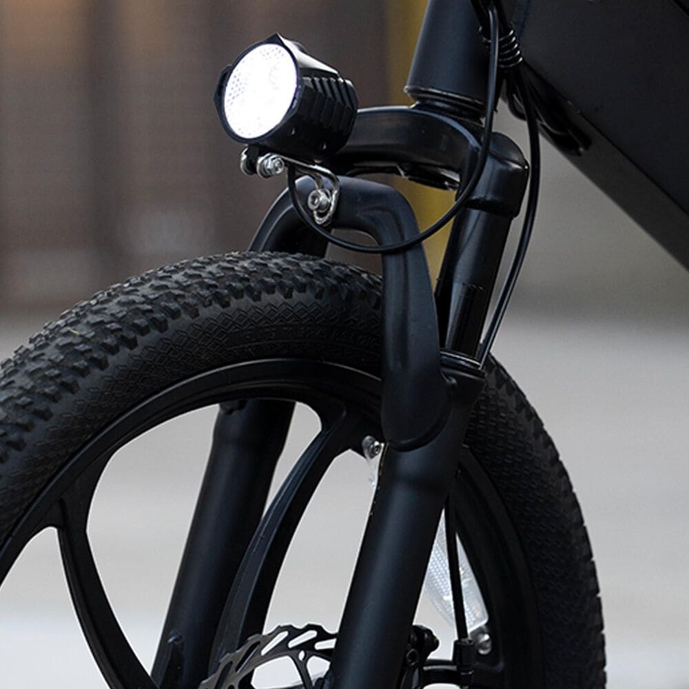 Swift E-Bikes RX 20&quot; Compact Electric Cruiser Bike in Black, , large
