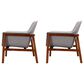 Dayton Miller Accent Chair in Grey (Set of 2), , large
