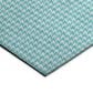 Dalyn Rug Company Hinton 10" x 14" Aqua Indoor/Outdoor Area Rug, , large