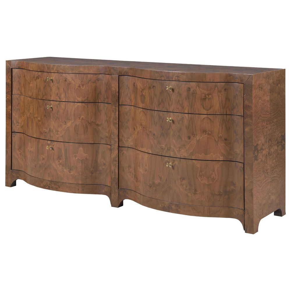 Century Furniture Thayer 6-Drawer Dresser in Walnut, , large