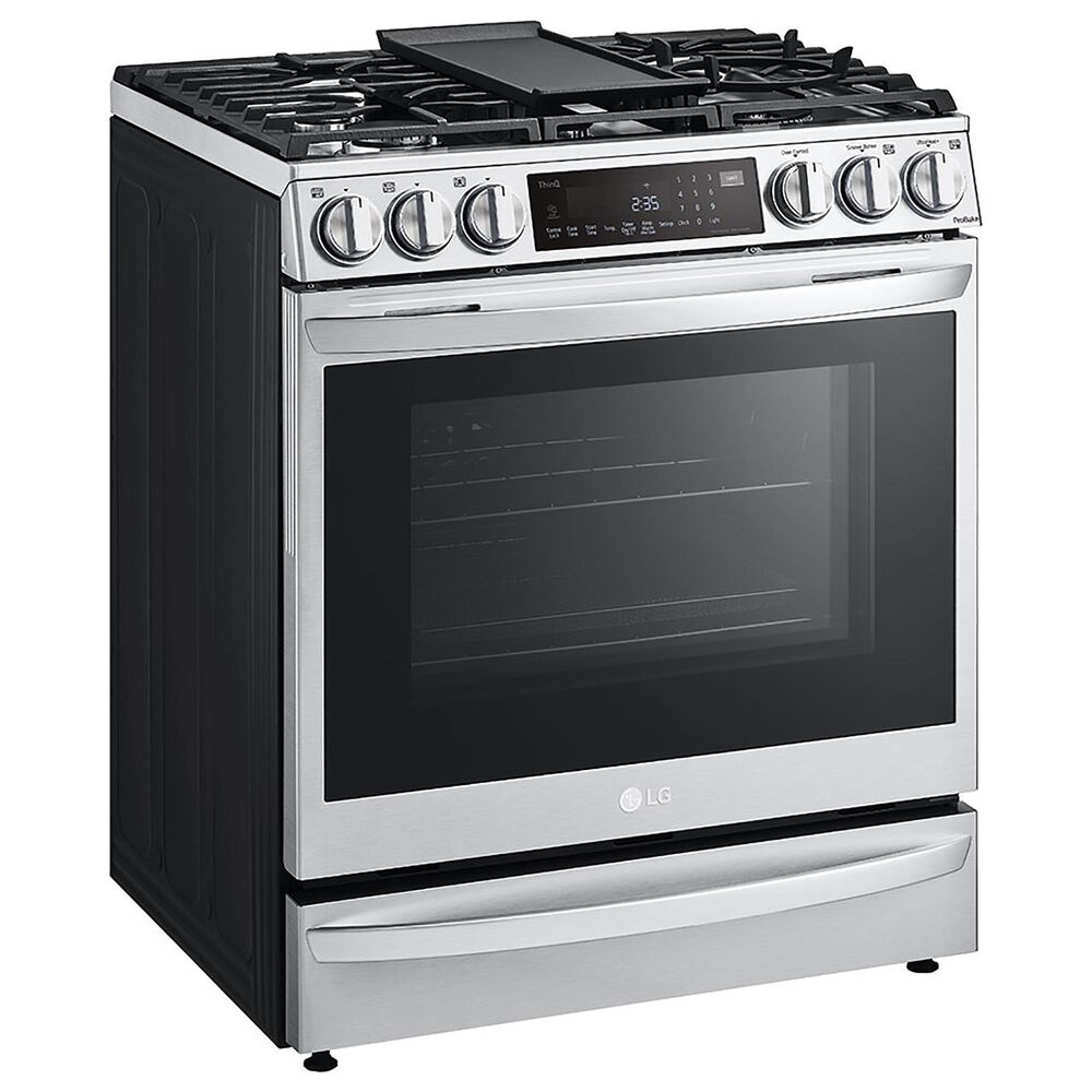 LG 6.3 Cu. Ft. Smart WiFi Enabled ProBake Convection InstaView SlideIn Gas Range with Air Fry