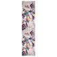 Safavieh Aria 2" x 8" Grey and Wine Runner, , large